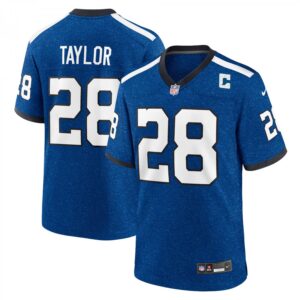 Jonathan Taylor Indianapolis Colts Indiana Nights Alternate Game  - Royal