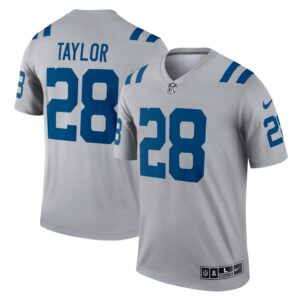 Jonathan Taylor Indianapolis Colts Inverted Legend  - Gray