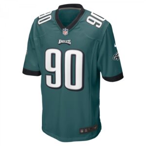 Jordans Davis Green Philadelphia Eagles Player Game