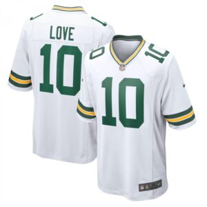 Jordans Love Green Bay Packers Game  - White