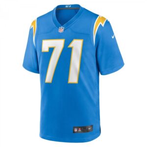 Jordans McFadden Powder Blue Los Angeles Chargers Team Game