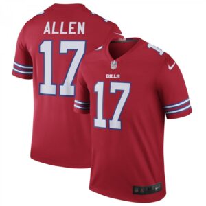 Josh Allen Buffalo Bills Color Rush Legend  - Red
