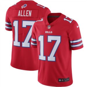 Josh Allen Buffalo Bills Color Rush Vapor Limited  - Red
