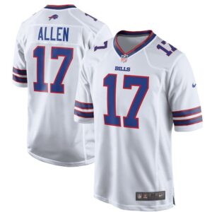 Josh Allen Buffalo Bills Game Player  - White