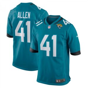 Josh Allen Jacksonville Jaguars Game  - Teal