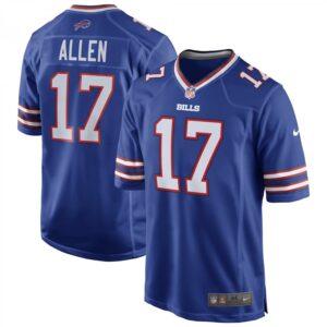 Josh Allen Royal Buffalo Bills Team Game Player