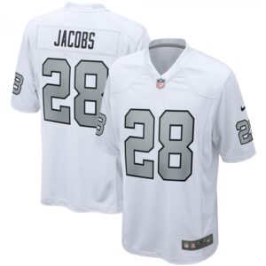 Josh Jacobs Las Vegas Raiders Alternate Game  - White