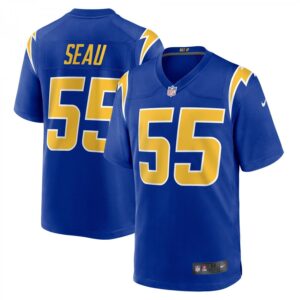 Junior Seau Los Angeles Chargers Retired Player Alternate Game  - Royal