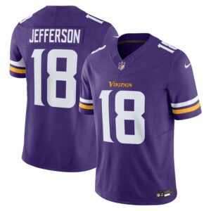 Justin Jefferson Minnesota Vikings Vapor F.U.S.E. Limited  - Purple