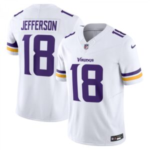 Justin Jefferson Minnesota Vikings Vapor F.U.S.E. Limited  - White
