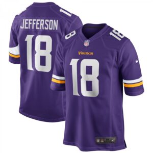 Justin Jefferson Purple Minnesota Vikings Player Game
