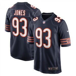 Justin Jones Navy Chicago Bears Game Player