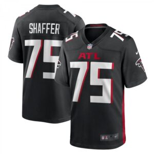 Justin Shaffer Black Atlanta Falcons Player Game