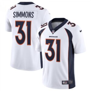 Justin Simmons Denver Broncos Vapor Limited  - White