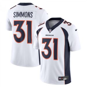 Justin Simmons Denver Broncos Vapor Untouchable Limited  - White