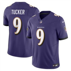 Justin Tucker Baltimore Ravens Vapor F.U.S.E. Limited  - Purple