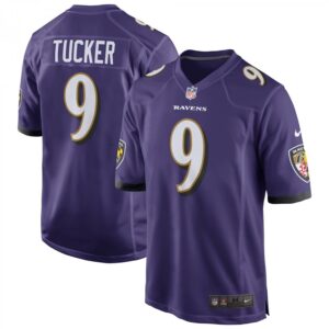 Justin Tucker Purple Baltimore Ravens Game