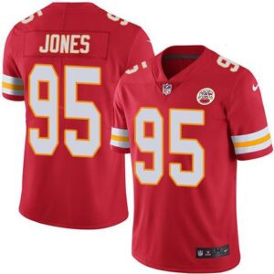 Kansas City Chiefs Chris Jones Vapor  - Red