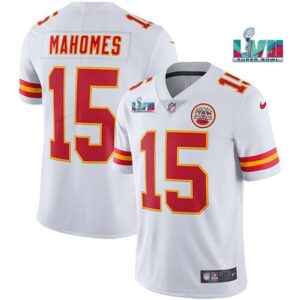 Kansas City Chiefs Patrick Mahomes Super Bowl 57 Game Vapor  White