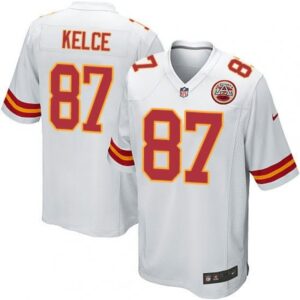 Kansas City Chiefs Travis Kelce Game  White