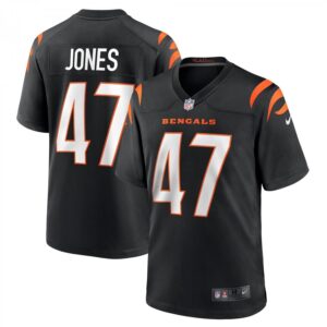 Keandre Jones Black Cincinnati Bengals Game