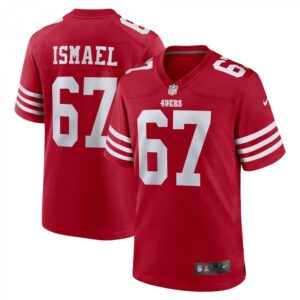 Keith Ismael Scarlet San Francisco 49ers Home Game Player