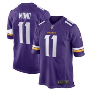 Kellen Mond Minnesota Vikings Game  - Purple