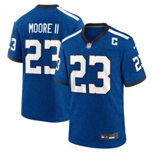 Kenny Moore II Indianapolis Colts Indiana Nights Alternate Game  - Royal