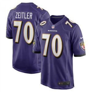 Kevin Zeitler Purple Baltimore Ravens Game