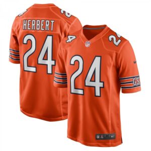 Khalil Herbert Orange Chicago Bears Alternate Game Player