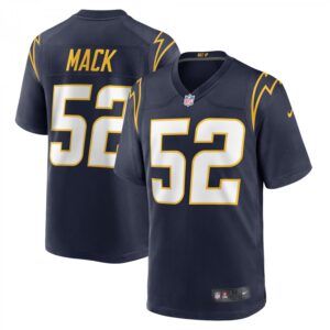 Khalil Mack Los Angeles Chargers Alternate Game  - Navy