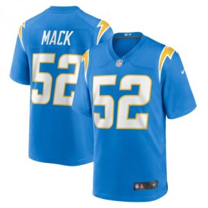 Khalil Mack Powder Blue Los Angeles Chargers Game