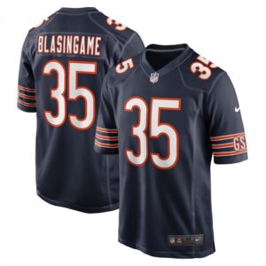 Khari Blasingame Navy Chicago Bears Game Player
