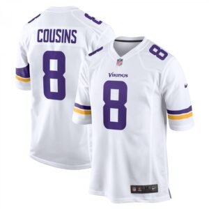 Kirk Cousins Minnesota Vikings Game Player  - White
