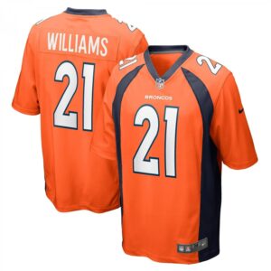 K'Waun Williams Orange Denver Broncos Game