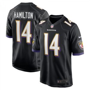 Kyle Hamilton Baltimore Ravens Player Game  - Black