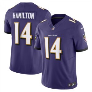 Kyle Hamilton Baltimore Ravens Vapor F.U.S.E. Limited  - Purple