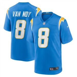 Kyle Van Noy Powder Blue Los Angeles Chargers Player Game
