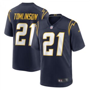 LaDainian Tomlinson Los Angeles Chargers Retired Player  - Navy