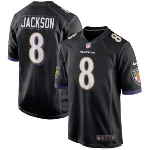 Lamar Jackson Baltimore Ravens Game  - Black