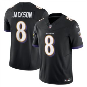 Lamar Jackson Baltimore Ravens Vapor F.U.S.E. Limited  - Black