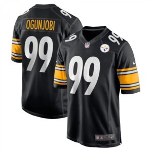 Larry Ogunjobi Black Pittsburgh Steelers Game Player