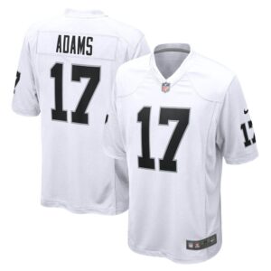 Las Vegas Raiders Davante Adams Game  White