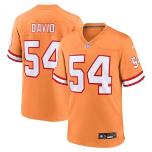 Lavonte David Orange Tampa Bay Buccaneers Throwback Game