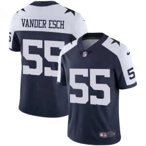 Leighton Vander Esch Dallas Cowboys Alternate Vapor Limited  - Navy