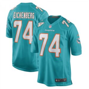 Liam Eichenberg Aqua Miami Dolphins Game