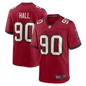 Logan Hall Red Tampa Bay Buccaneers Game Player