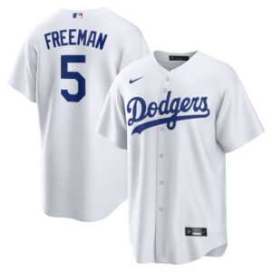 Los Angeles Dodgers Freddie Freeman White Replica Player