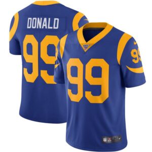 Los Angeles Rams Aaron Donald Game Vapor  Blue