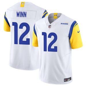 Los Angeles Rams Dresser Winn White 2023 Vapor Untouchable Stitched s
